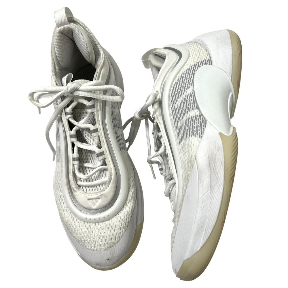 Adidas D.O.N Issue #6 Sneakers in Triple White